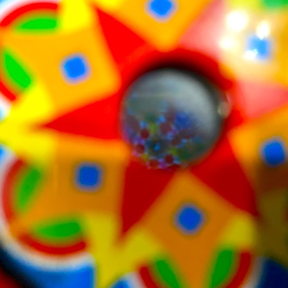 KALEIDOSCOPE VINTAGE 2002 CLASSIC TIN TOY BRILLANT COLORS & PATTERNS 7” - Picture 7 of 10